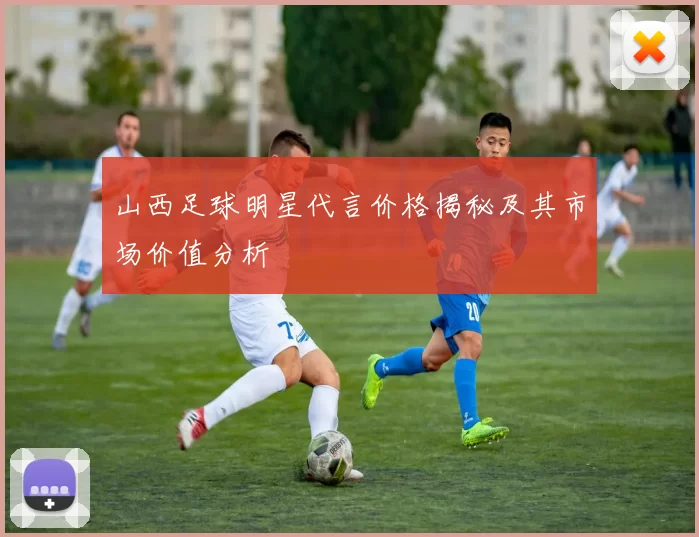 山西足球明星代言价格揭秘及其市场价值分析